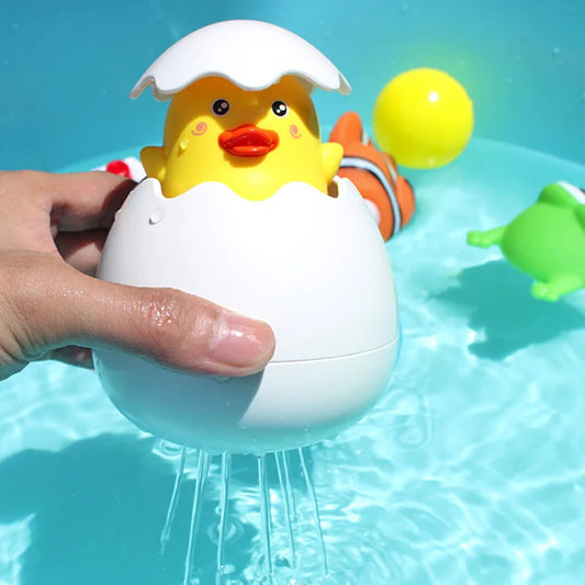 Baby Bath Toys Cute Duck Water Sprinkler Toy