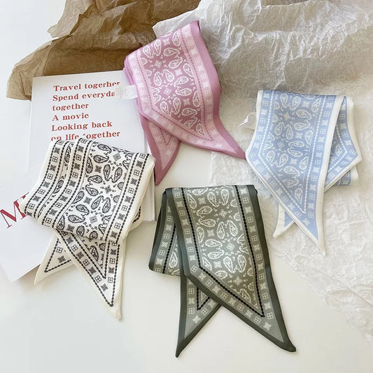 Women’s Paisley Scarf – Lightweight Hair & Neck Bandana