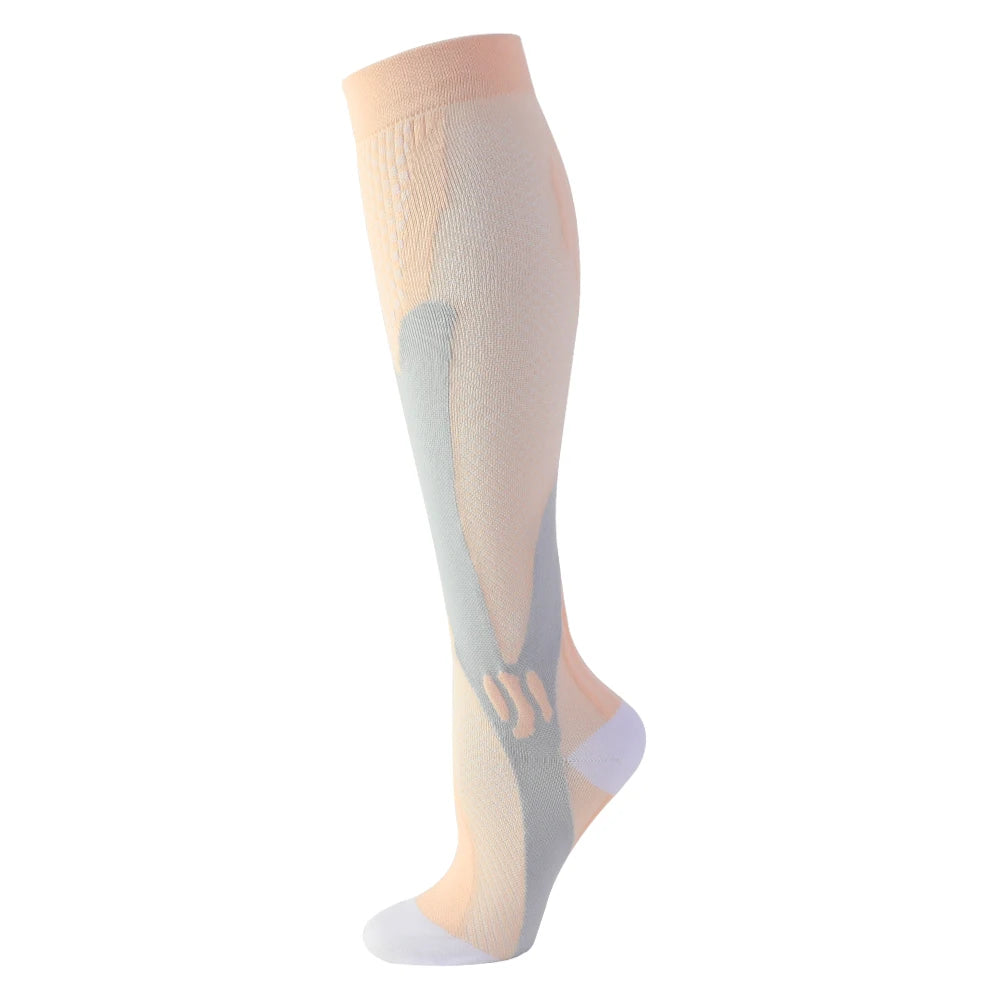 Compression Socks, Men's Athletic Crew Socks for Sports