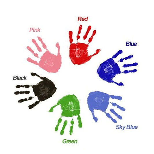 3) Optimized Title Baby Handprint Kit with Inkless Pad & Imprint Cards for Newborns