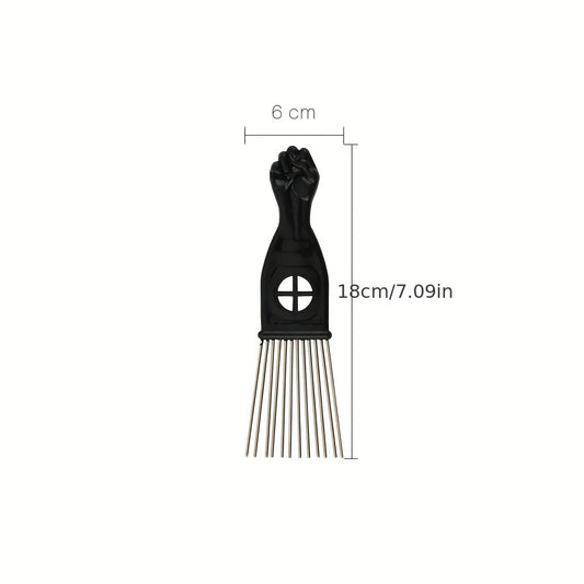 Metal Hair Pick Comb for Hair Styling and Detangling