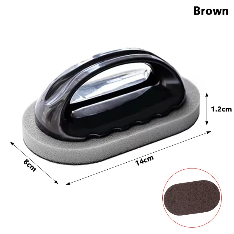 Emery Cleaning Sponge with Handle for Kitchen & Bathroom