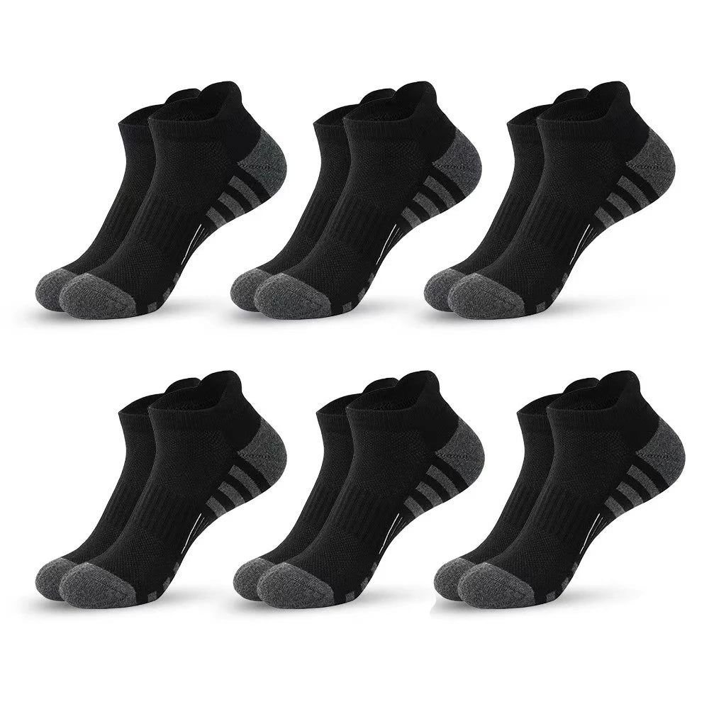 Athletic Ankle Socks – Cushioned Breathable Running Sports Socks