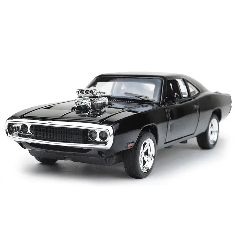 1:32 Diecast Car Model – Pull-Back Sports Car with Lights & Sound