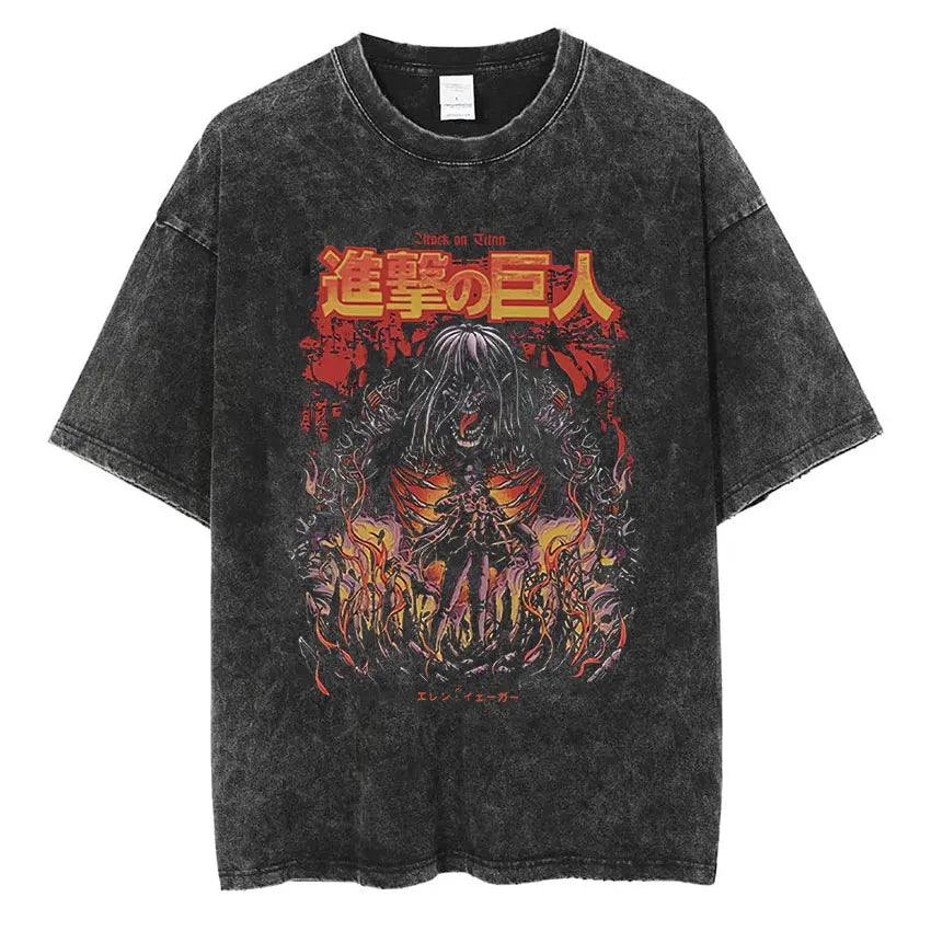 Men's Graphic T-Shirts Cotton Printed Short Sleeve Casual