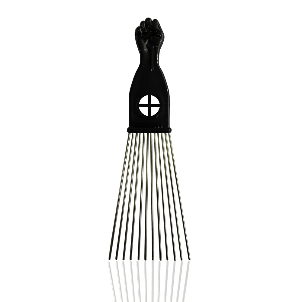 Metal Hair Pick Comb for Hair Styling and Detangling