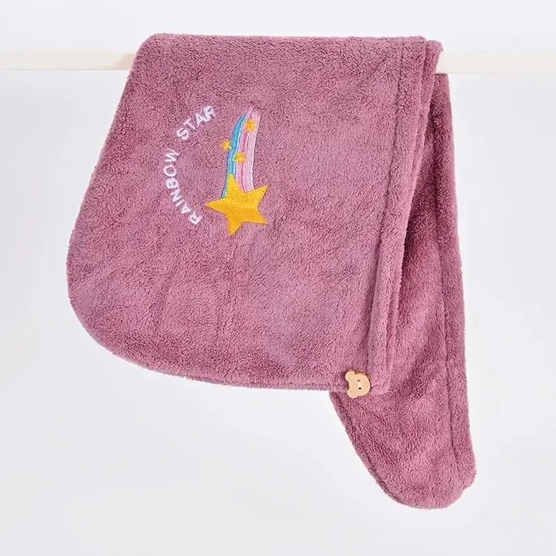 Microfiber Hair Towel Wrap, Quick Dry Hair Towel for Women & Girls