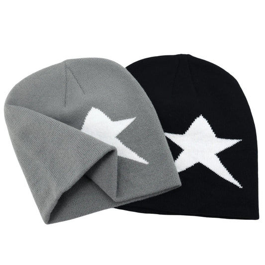 Winter Beanie Hat Unisex Knitted Warm Skull Cap for Adults