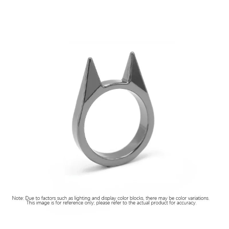 Cat Ear Ring Metal Statement Jewelry Accessory