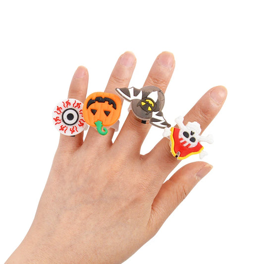 Halloween Glow Rings & Bracelets 10/20PCS LED Party Favors
