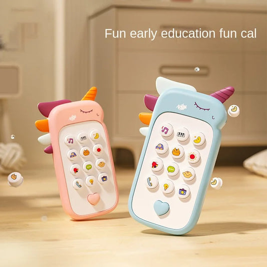 Baby Phone Toy Musical Pretend Phone for Kids