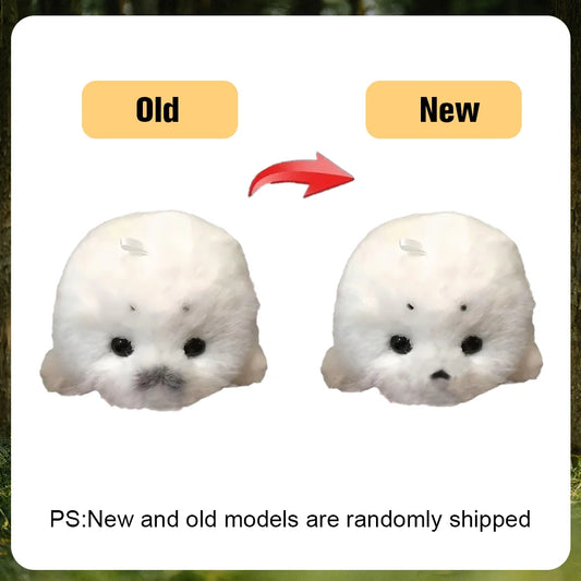 Cute Seal Plush Toy 12cm Soft Stuffed Animal for Kids