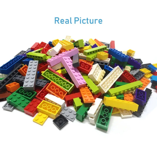 300PCS Building Blocks for Kids, 2x4 Thick DIY Bricks
