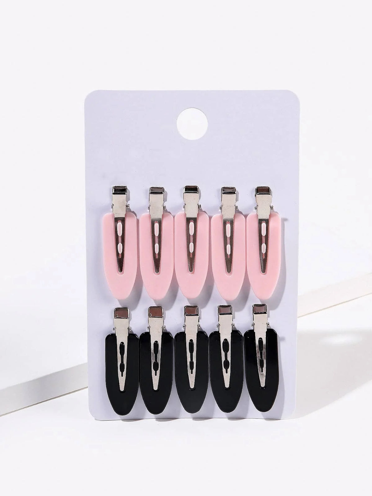 10pc Seamless Hair Clips for Side Bangs and Face Washing
