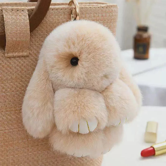 Rabbit Plush Keychain 15cm Cute Bag Charm