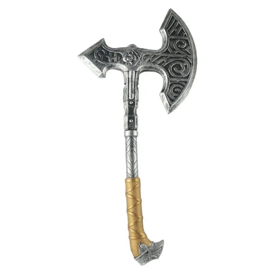 Halloween Axe Prop Plastic Fake Axe for Cosplay and Parties