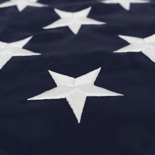 Decorative Nylon Flag 3x5 ft Embroidered Waterproof Hanging Flag