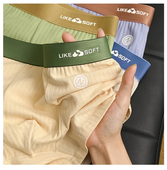 5-Pack Men's Boxer Shorts Striped Stretch Underwear