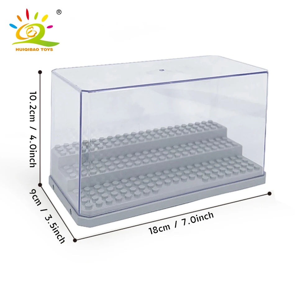 Building Block Display Case Dustproof Model Display Box