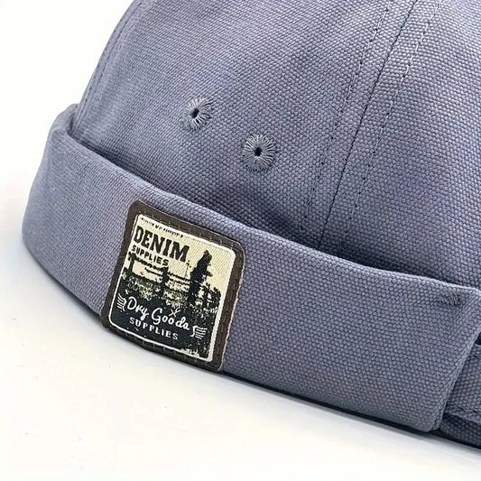 Unisex Docker Cap Cotton Brimless Foldable Skull Cap