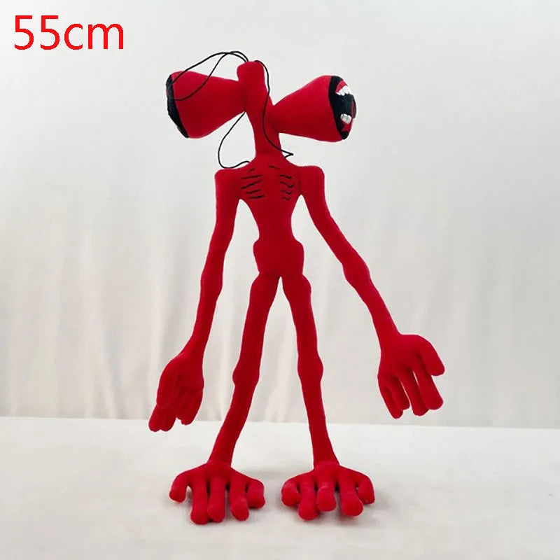 Siren Head Plush Toy 30-55cm Bendable Stuffed Toy for Room Decor