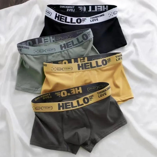 6-Pack Men's Boxer Shorts Breathable Everyday Underwear