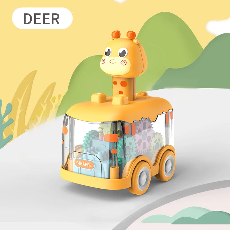 Pull Back Toy Car for Kids – Friction Powered Children's Vehicle