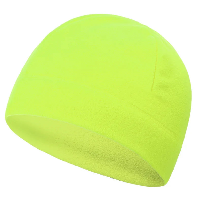Winter Cycling Beanie Fleece Thermal Helmet Liner Hat
