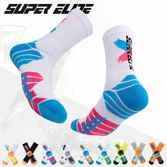 Men's Sports Socks with Thick Cushioned Bottom – Crew Athletic Socks