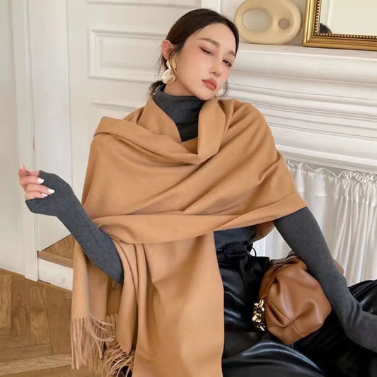 Women’s Winter Scarf – Warm Imitation Cashmere Shawl Wrap