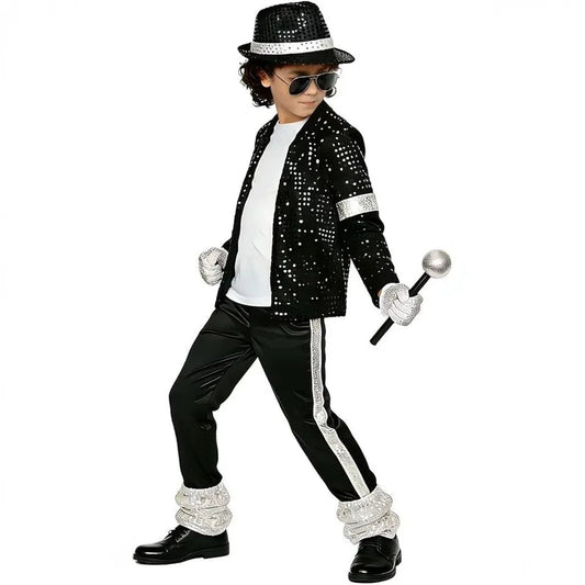 Kids Halloween Costume, Boys Dance Performance Outfit
