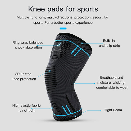 Compression Knee Sleeve – Breathable Sports Knee Support