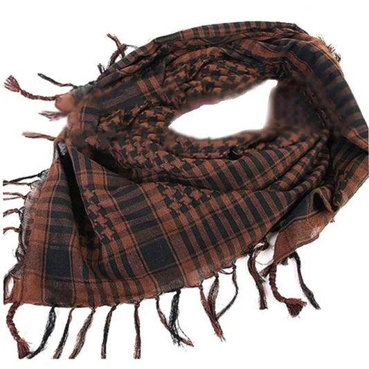 Women’s Lightweight Scarf – Breathable Plaid Sun Protection Wrap
