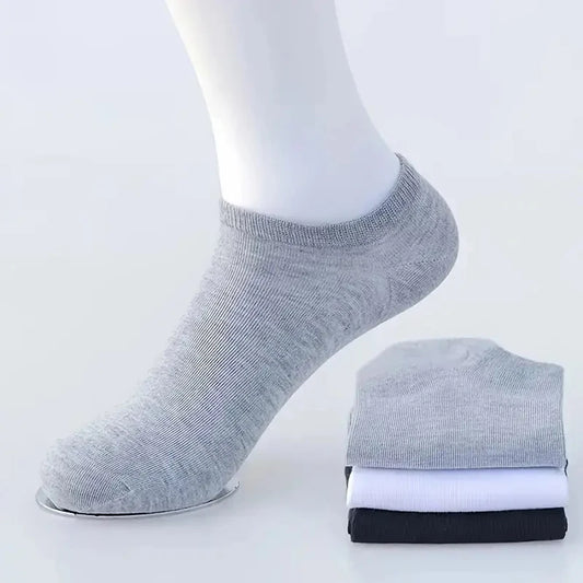 Men's Ankle Socks Soft Breathable No Show Casual Socks