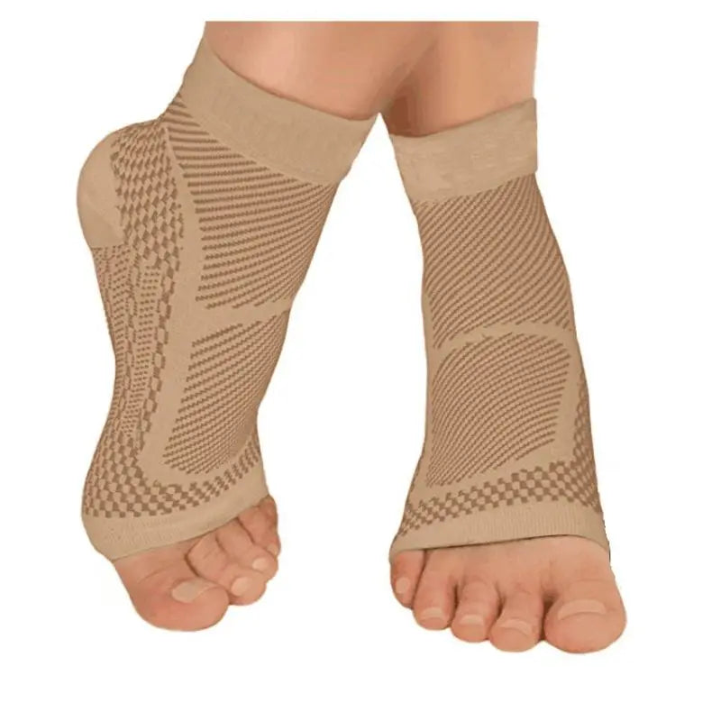 Ankle Compression Sleeve, Low Cut Support Sock for Men