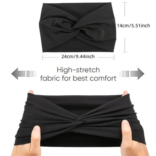 Sports Headband for Women, Elastic Yoga Running Hair Band