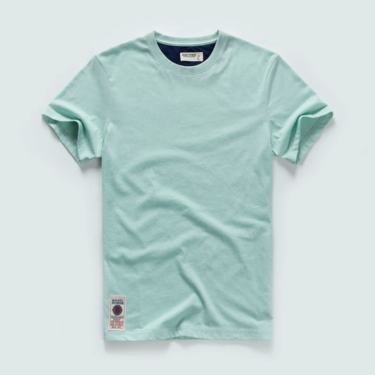 Men's T-Shirts Cotton Short Sleeve Casual O-Neck