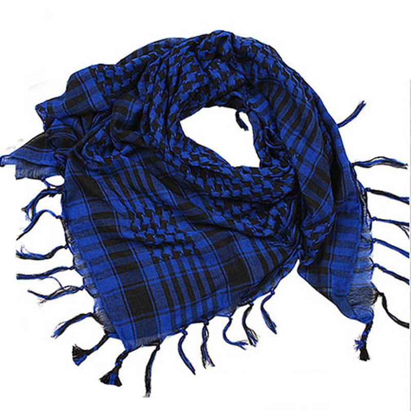 Women’s Lightweight Scarf – Breathable Plaid Sun Protection Wrap