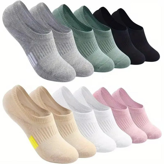 Women’s Ankle Socks Breathable Mesh No-Show Lightweight