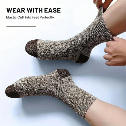 Men’s Winter Socks – Thick Thermal Hiking Socks for Cold Weather