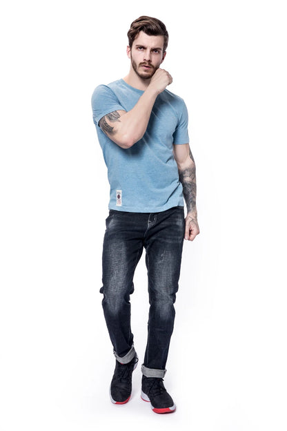 Men's T-Shirts Cotton Short Sleeve Casual O-Neck