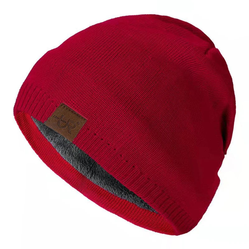 Winter Beanie, Warm Knitted Hat for Men and Women