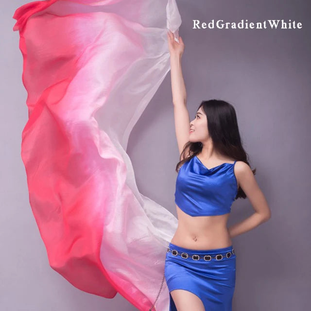 Belly Dance Veil – Silk Scarf for Dance Performances