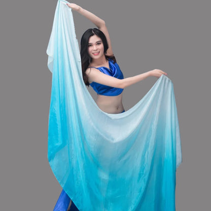 Belly Dance Veil – Silk Scarf for Dance Performances