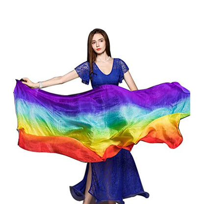 Belly Dance Veil – Silk Scarf for Dance Performances