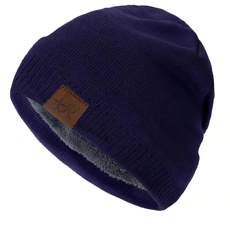 Winter Beanie, Warm Knitted Hat for Men and Women