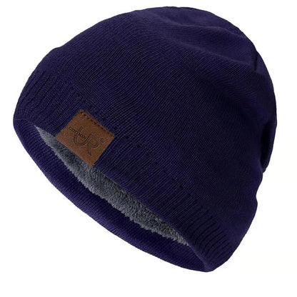 Winter Beanie, Warm Knitted Hat for Men and Women