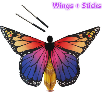 Butterfly Dance Wings for Kids & Adults – Belly Dance Costume