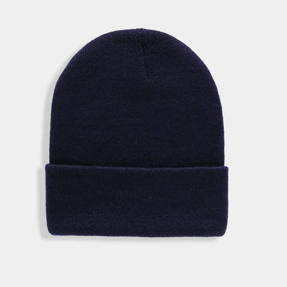 Unisex Beanie Winter Knit Cap – Soft Warm Acrylic Hat for Men & Women