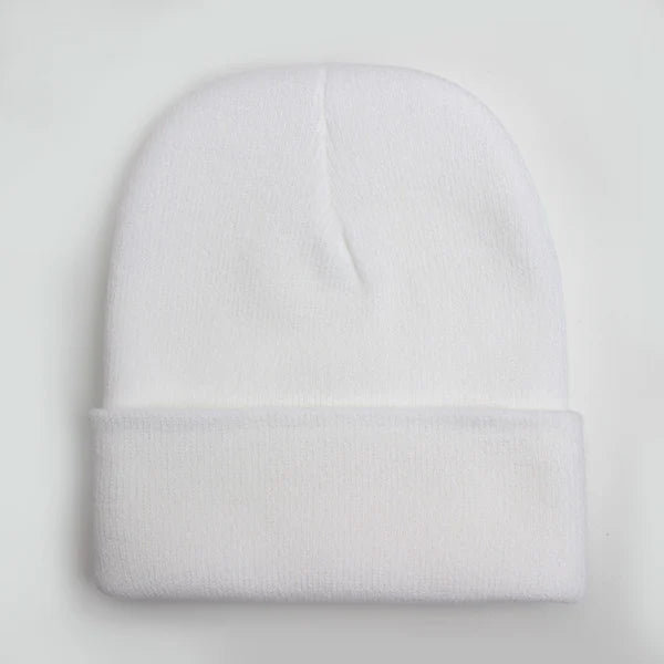 Unisex Beanie Winter Knit Cap – Soft Warm Acrylic Hat for Men & Women